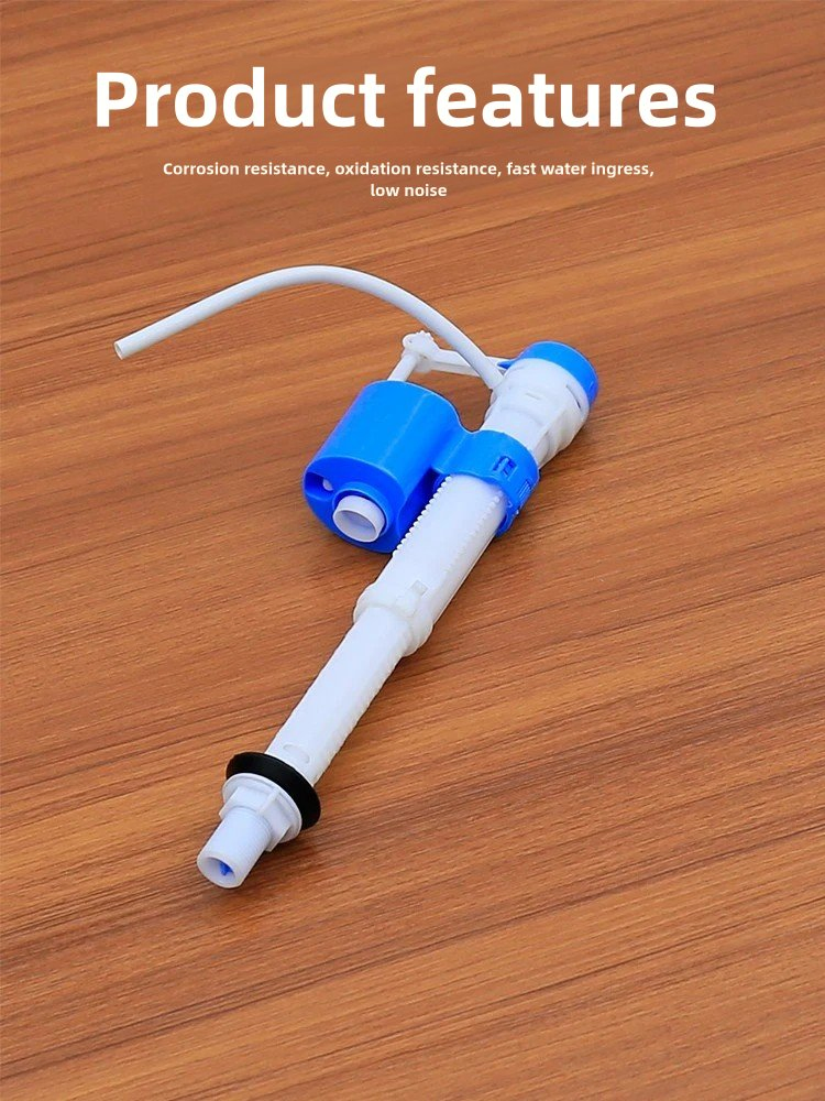 Bathroom Toilet Tank Fitting Filling Valve Set Water Saving Flush Valve