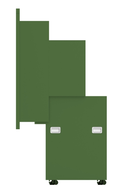 Through The Wall ATM for Commercial Use with Cash Acceptor and Dispenser Currency Exchange