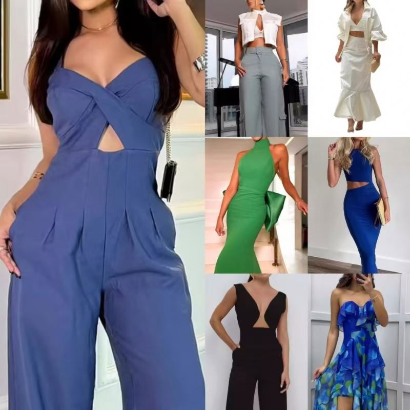 Одежда женская базовая платья футболки рубашки брюки