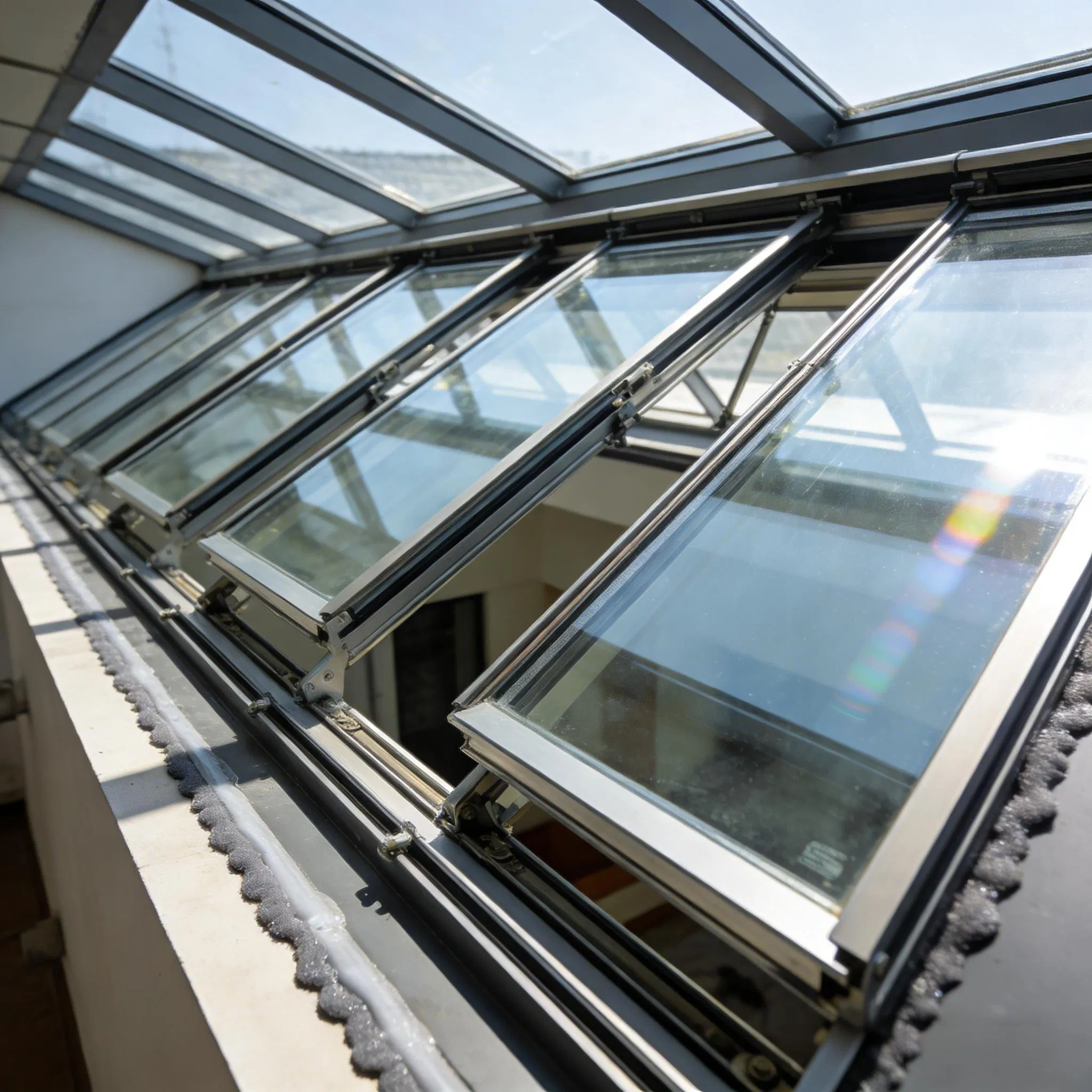 Stylish and Functional Aluminum Alloy Sliding Skylight for Any Space
