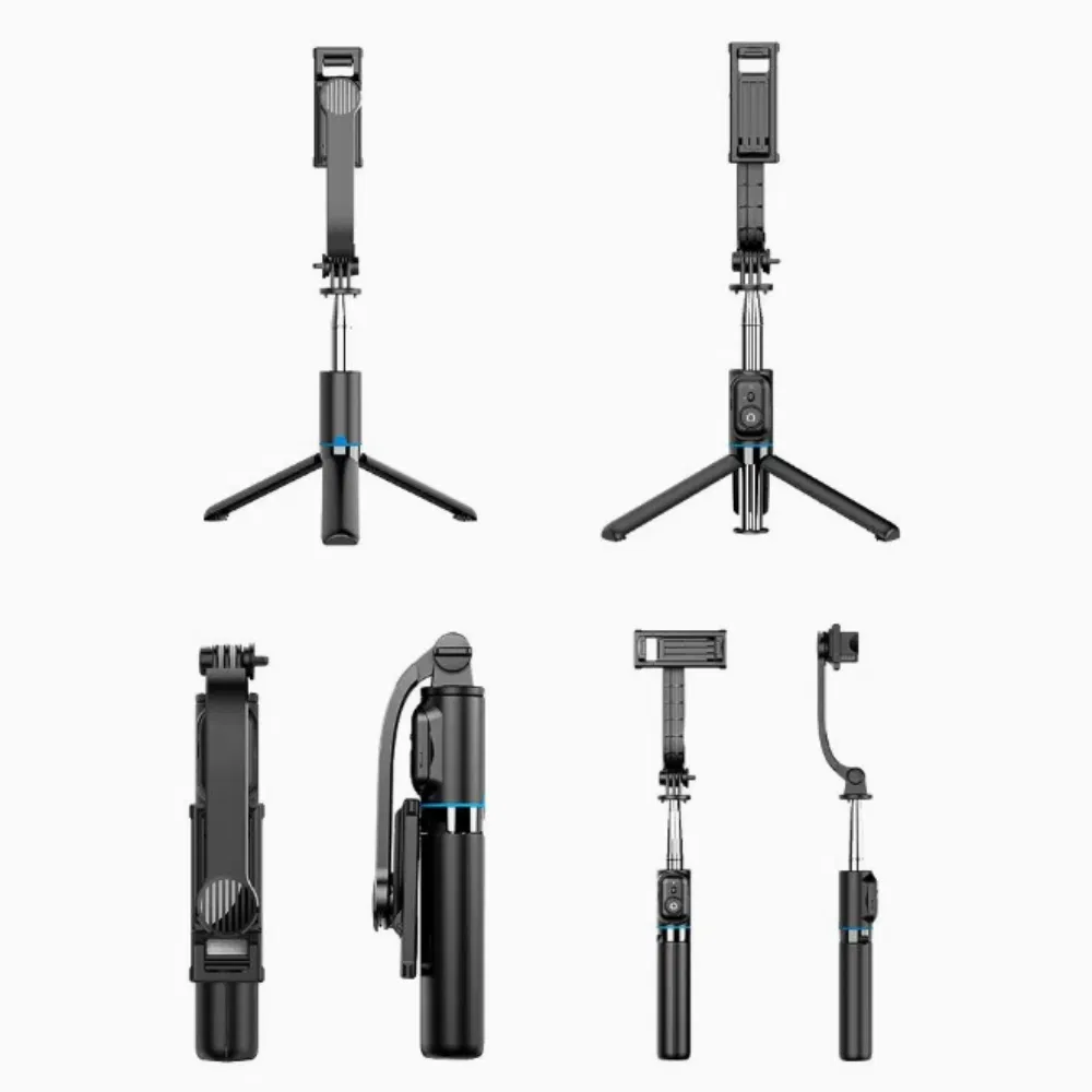 Selfie Stick Tripod with Detachable Bluetooth Remote Control for Mobile Phone Stabilizer Selfie Stick