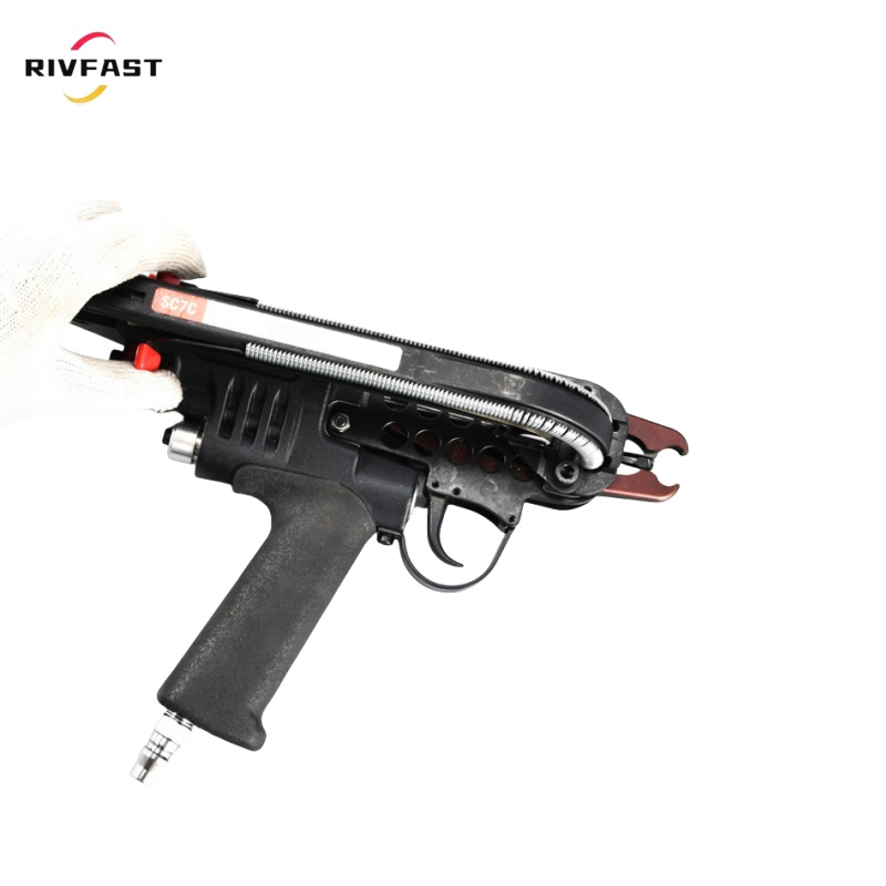 Пневматический гвоздезабивной пистолет C-Ring для сетки