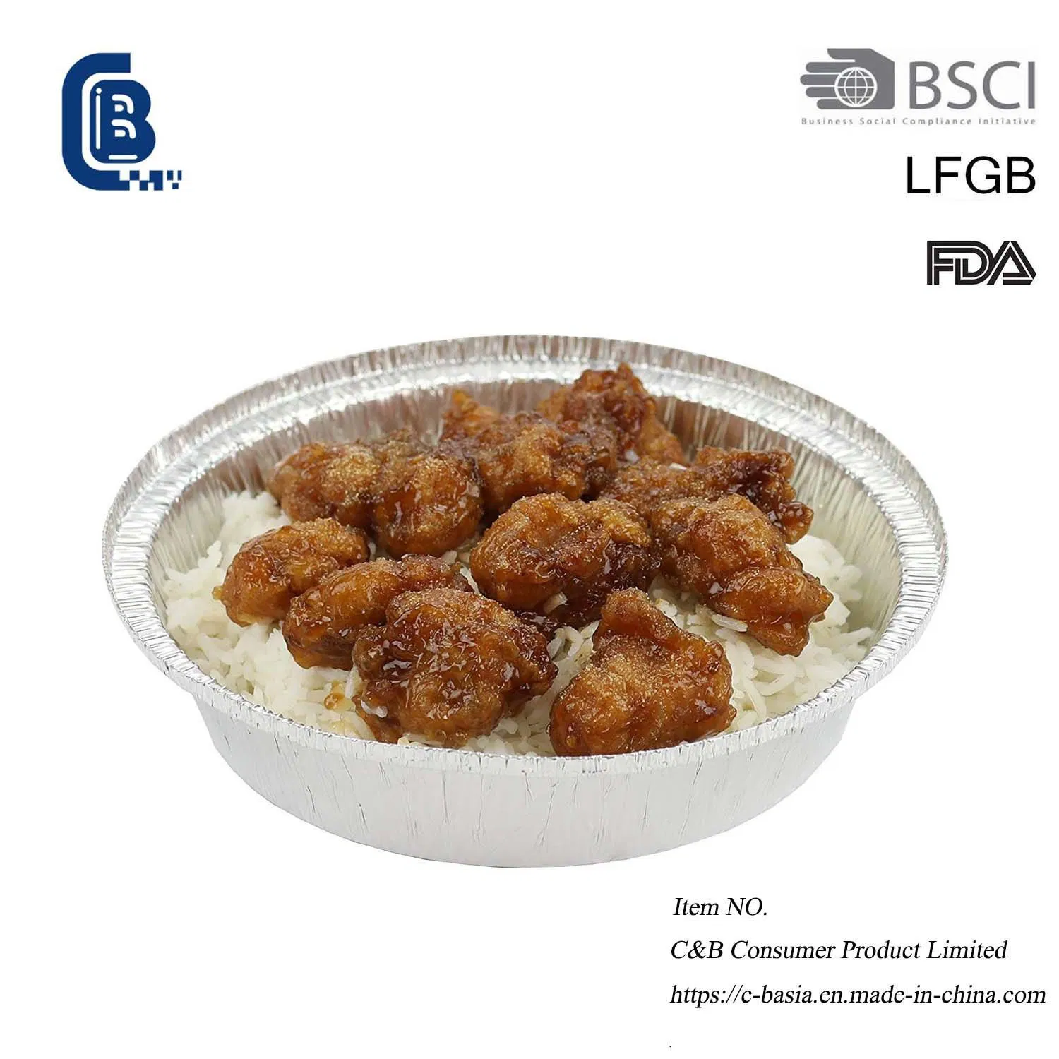 6-Pack Disposable Aluminum Foil Food Storage & Takeaway Pan (Kitchenware)