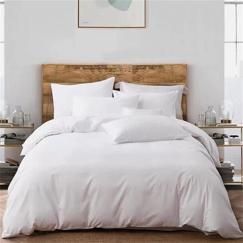 Hotel Quality 4PC Bedding Set Fitted Sheet 2 Pillow Cases Mattress Protector