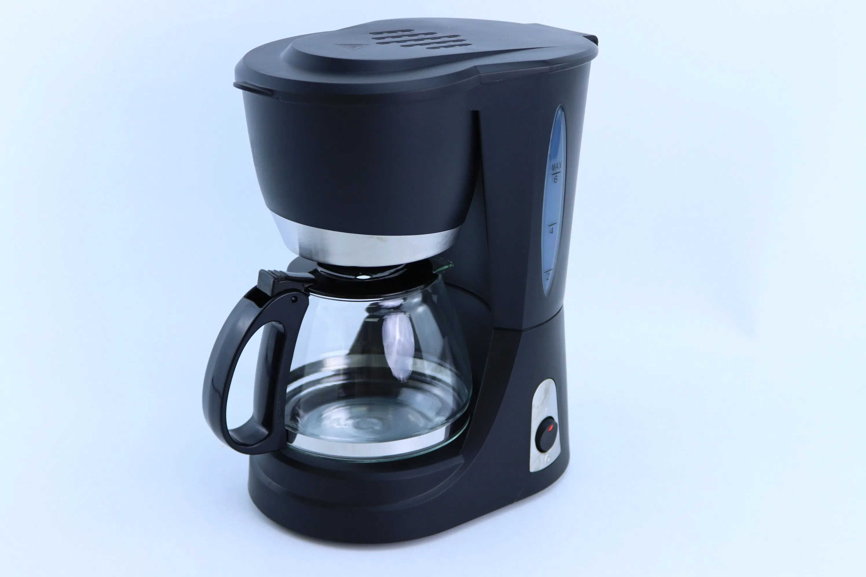 Plastic Housing Automatic Drip Coffee Machine for Home and Hotel Use