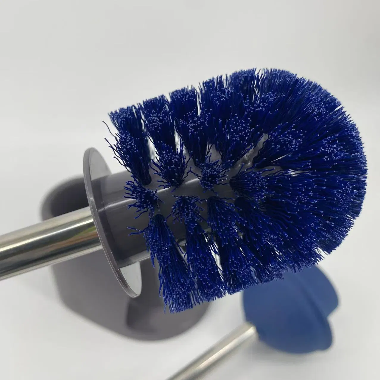 Toilet Brush and Plunger Set, Toilet Brush for Bathroom Heavy Duty Toilet Bowl Brush and Holder Hidden Toilet Plunger and Brush Set for Deeply Cleaning