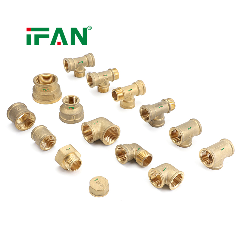 Ifan Wear-Resistant Brass Tube Connectors for HVAC Systems with Customized Size
