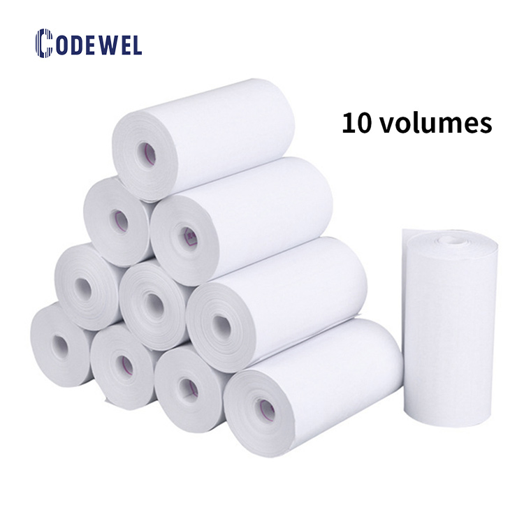 Customized POS Receipt Paper 57*30 Direct Thermal Paper Cash Register Roll