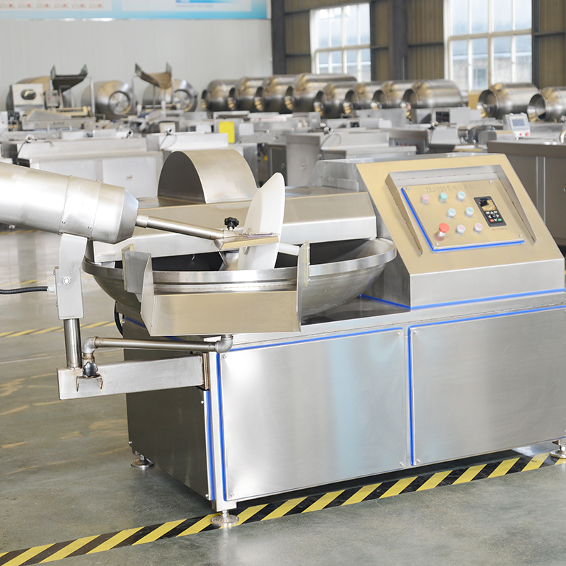 Industrial Automatic Electric Steel Meat Bowl Chopper Cutter Machine