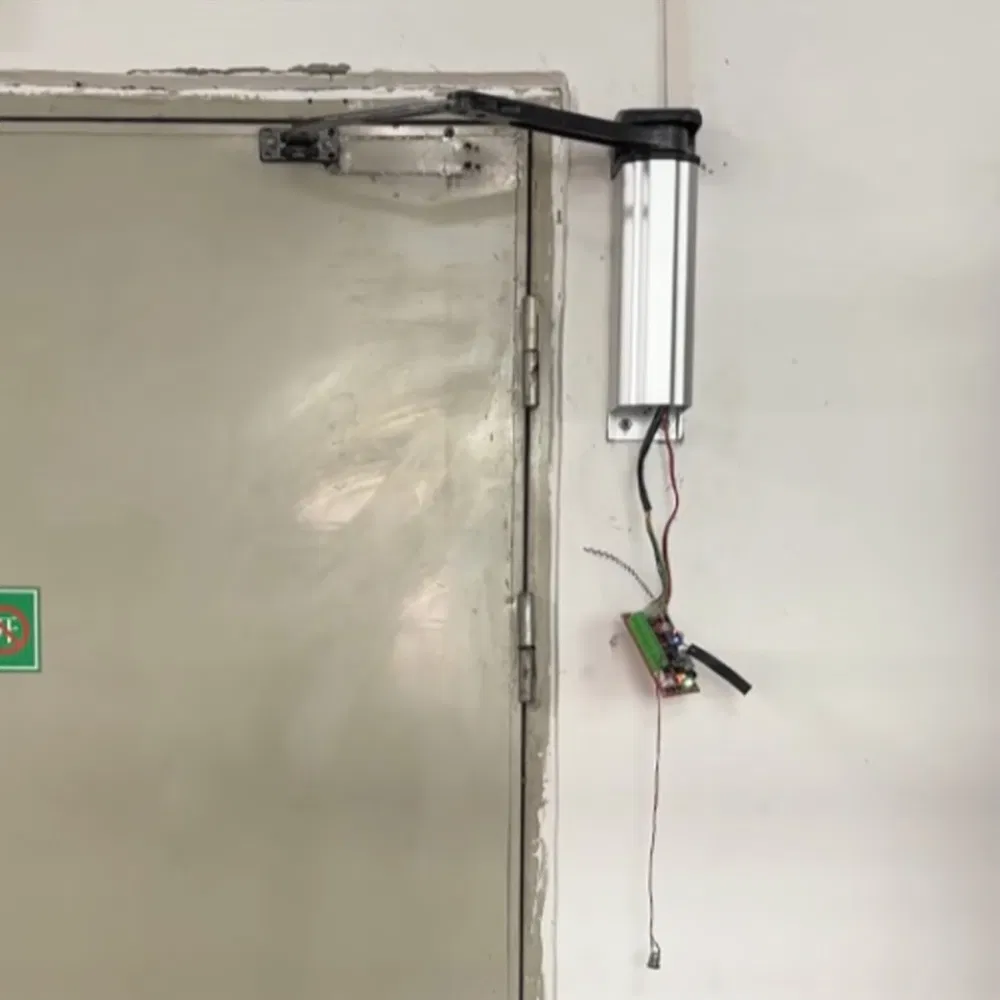 Outdoor Waterproof 90 Degree Curved Arm Side-Mounted Electric Automatic Door Operator Swing Gate for Outdoor Convenient Door Opener with Sensor OEM/ODM