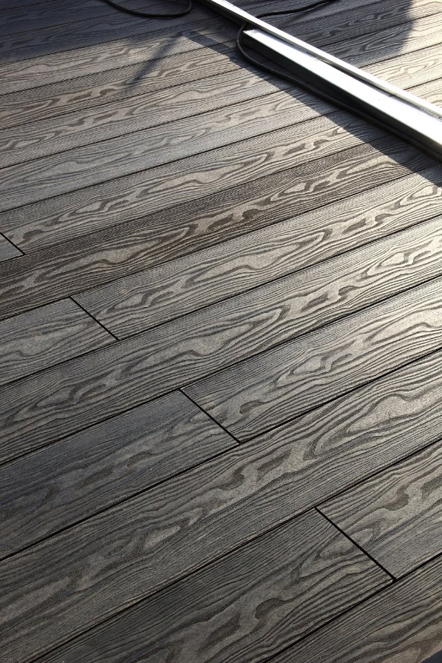 Wood Plastic Composite Decking for Big Project Ts-04