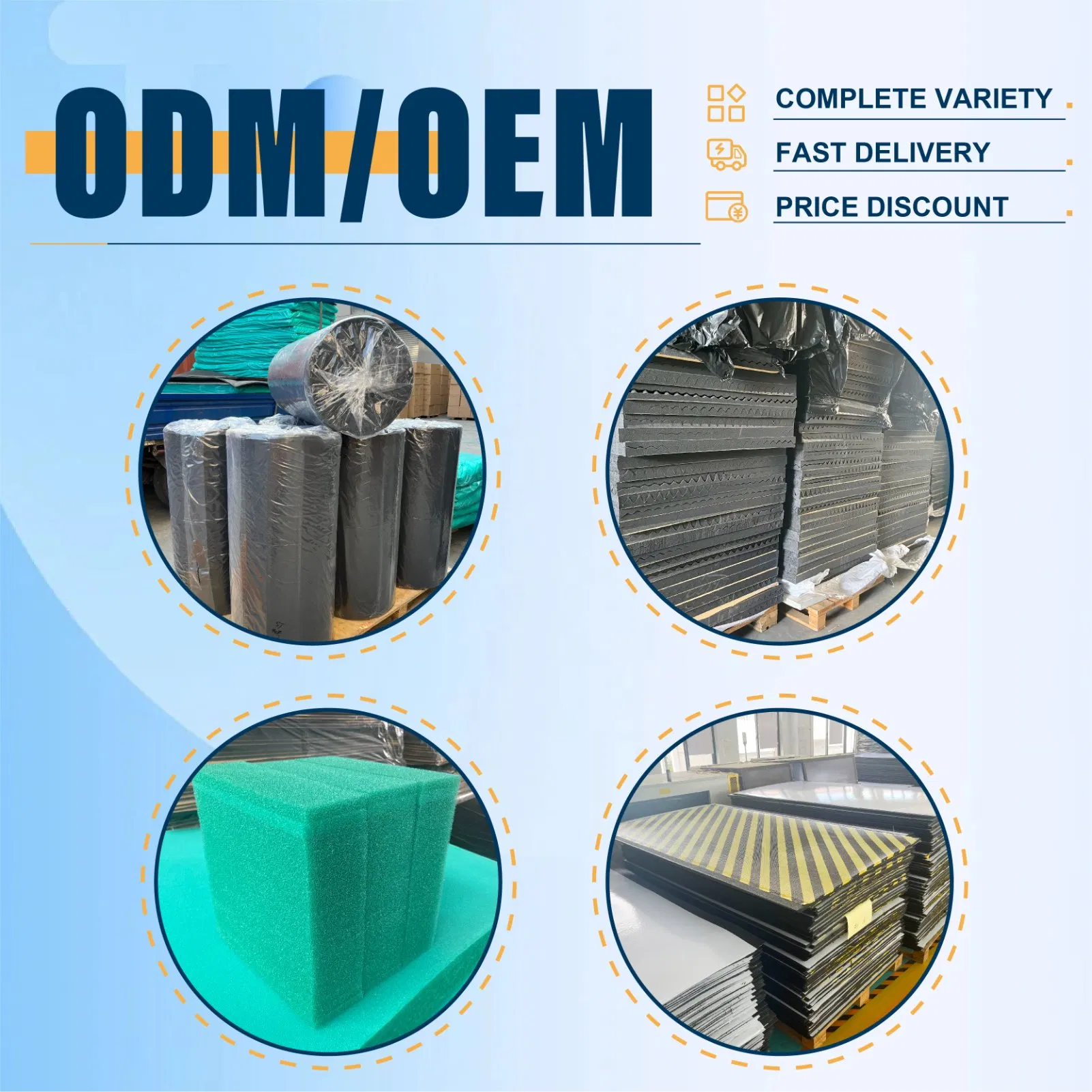 Door and Window Gap Adhesive Compression Expanding PU Joint Sealing Tape