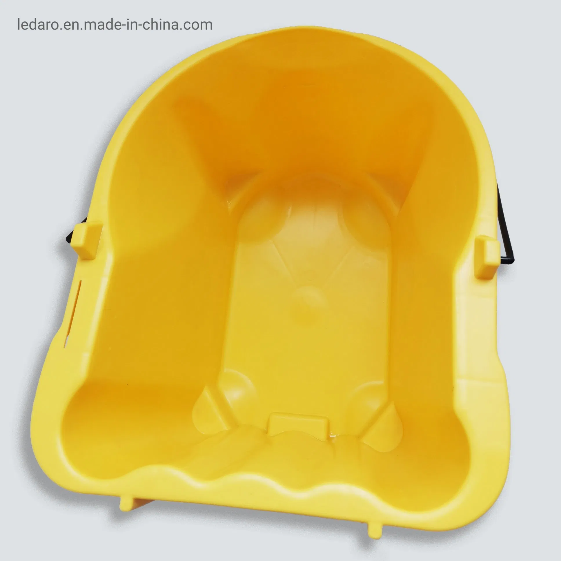 Commercial Products Wavebrake Mopping System Bucket and Side-Press Wringer Combo 36 Quart for Daily Cleaning Use