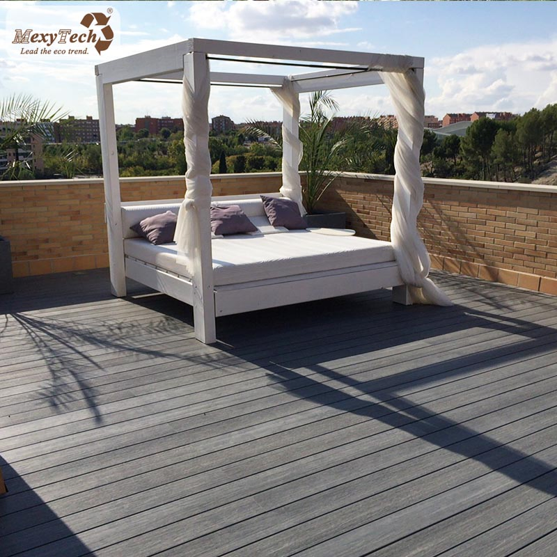 New Design Outdoor Used Extruded Plastic Composite Decking