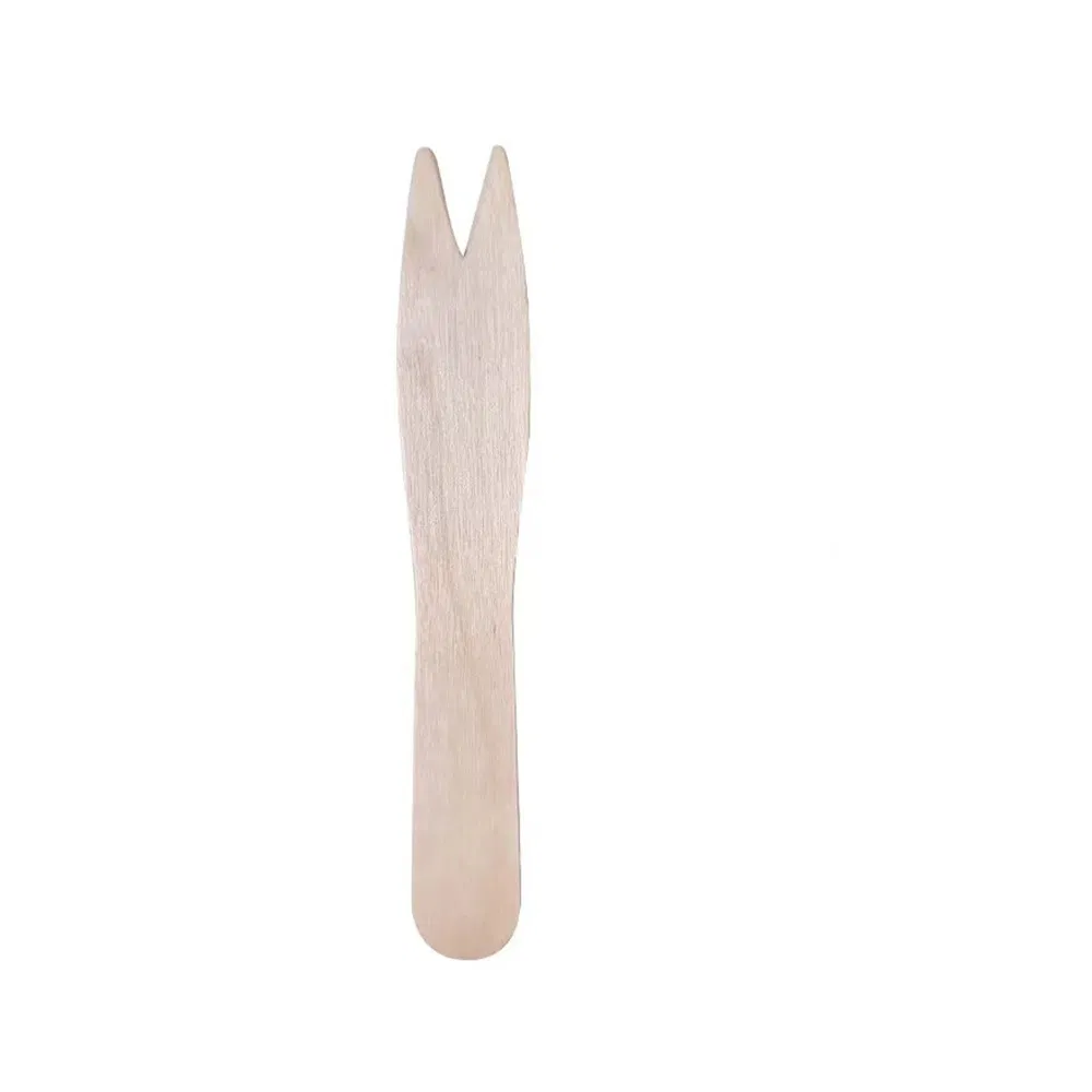 Stylish Bamboo Forks for Serving Fruit and Dim Sum Treats