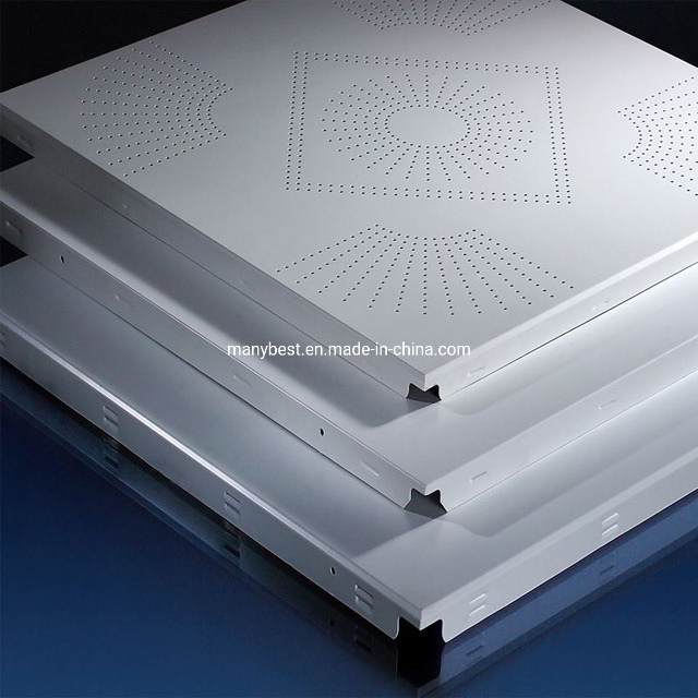 Decorative Suspended Ceiling Aluminum Perforated Metal Ceiling Plate