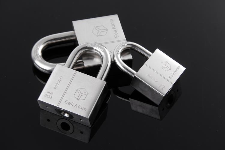 Factory Manufacture Solid Brass Arc Disc Padlock Stainless Steel Shackle Factory Pad Lock