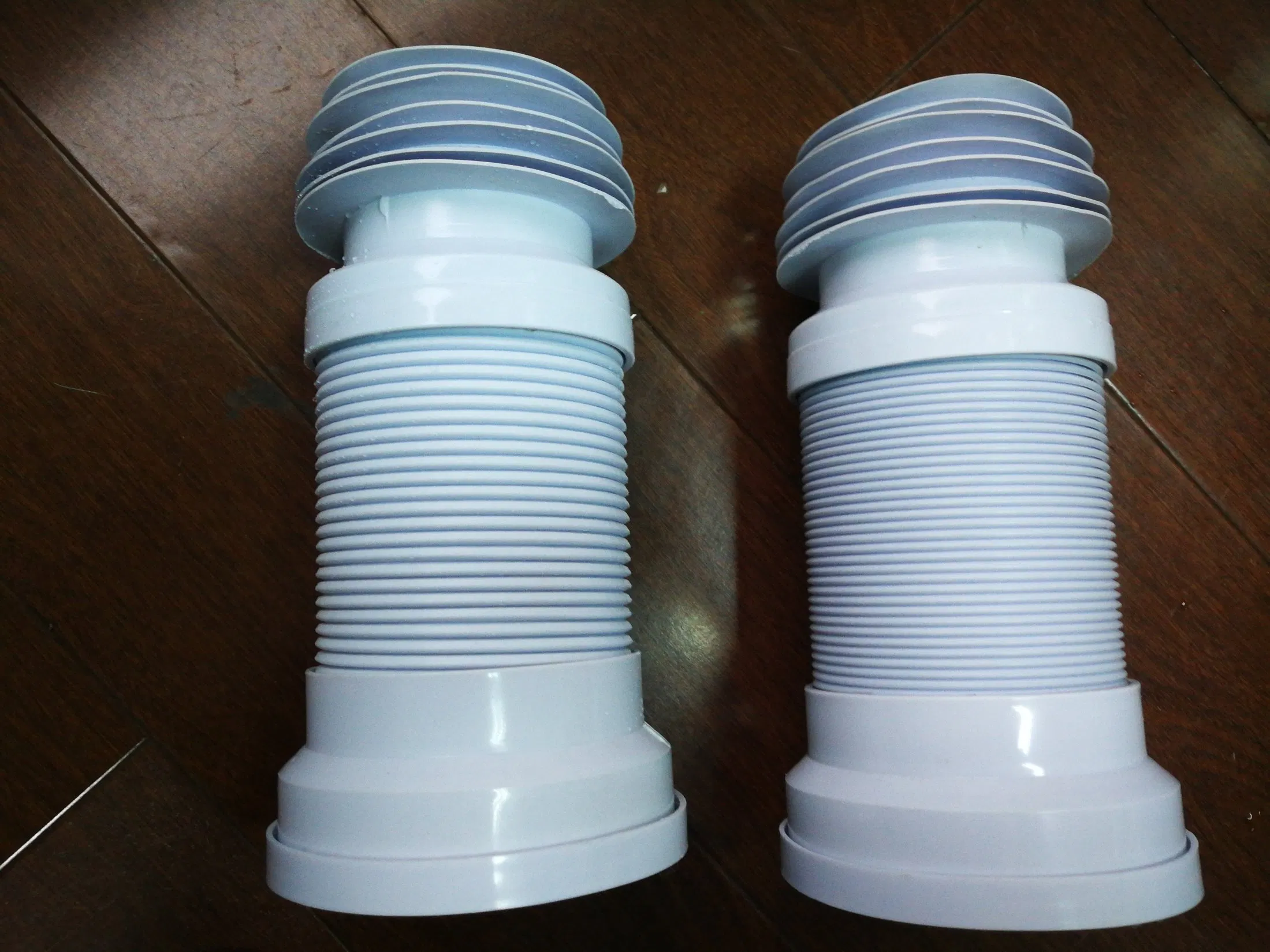 4'' Gloss White PP with Metal Connector Toilet Pan Connector-Bathroom Drainage Fitting