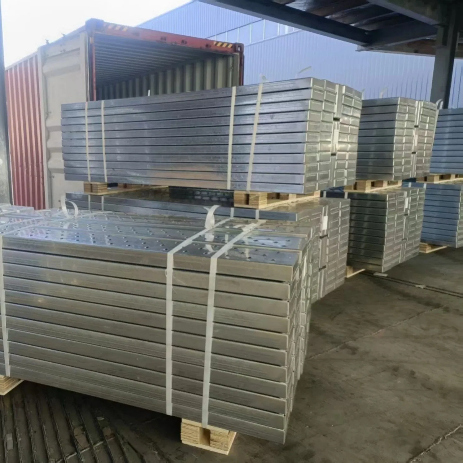 Industrial Maintenance Kwikstage Scaffold System Designed for Accessing Complex Machinery in Manufacturing Plants