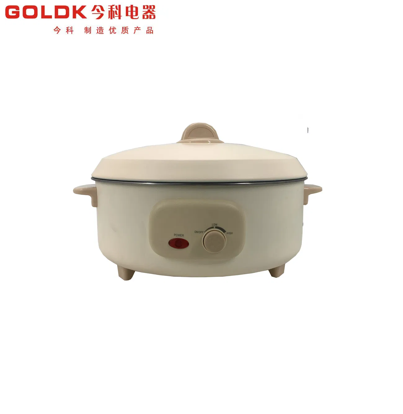 Goldk Ep-002 OEM Factory Household Stainless Steel Large Capacity Multifunctional Electric Cooking Pot