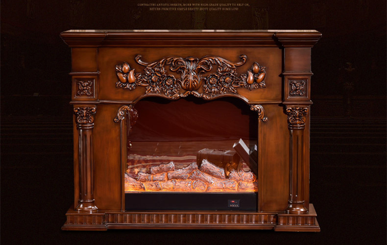 High Quality Solid Wood Fireplace Mantel Surround Wooden Fireplace Shelf