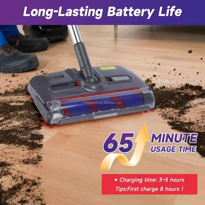 Automatic Smart Spin Broom Floor Sweeping Brush Broom Duster Sweeper