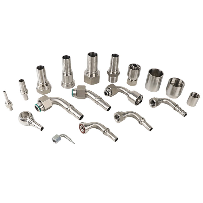 Фитинг гидравлический 03310, стальное кольцо для шланга SAE 100 R2AT