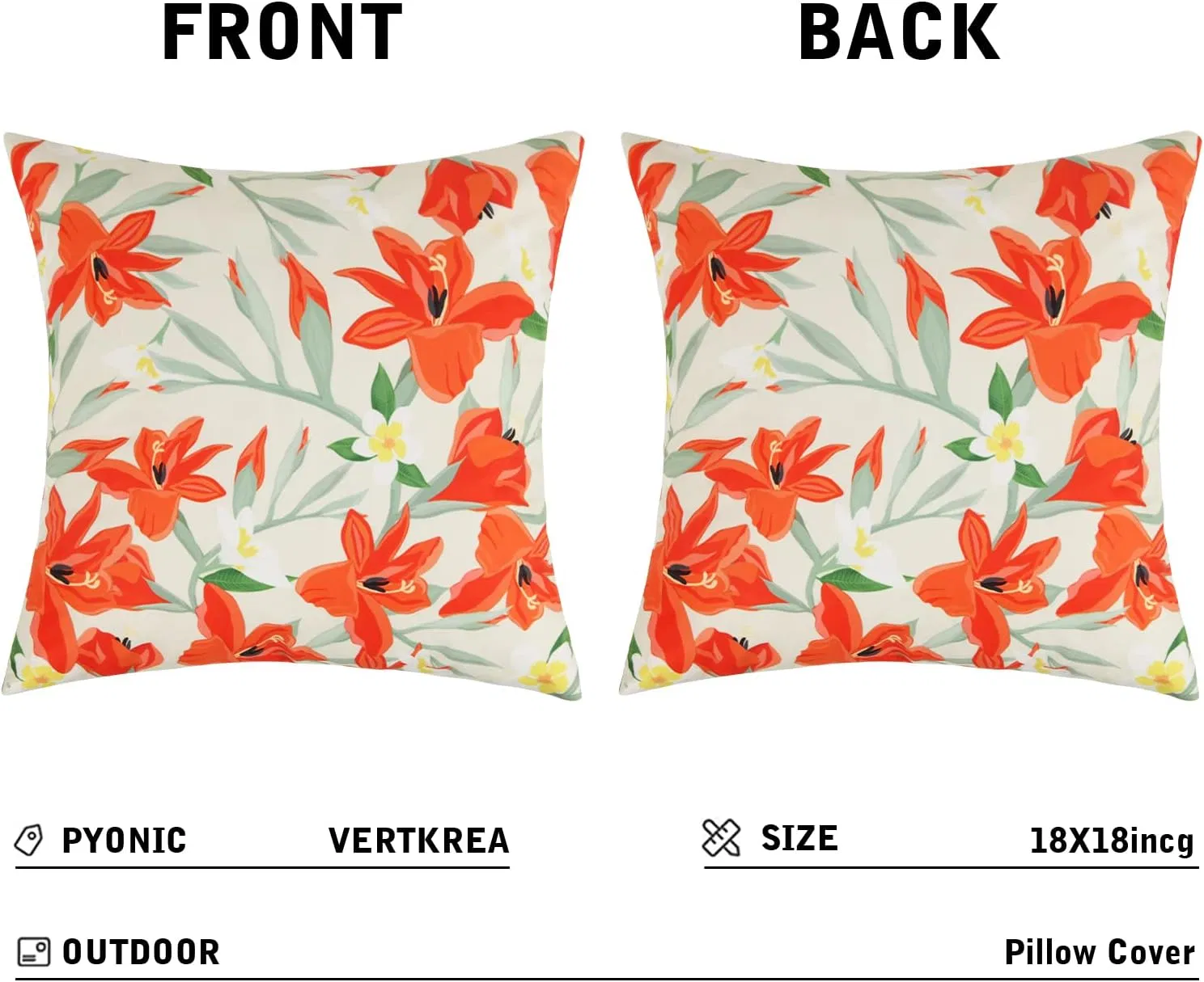 Durable Waterproof Outdoor Cushion Covers for Stylish Garden Decor