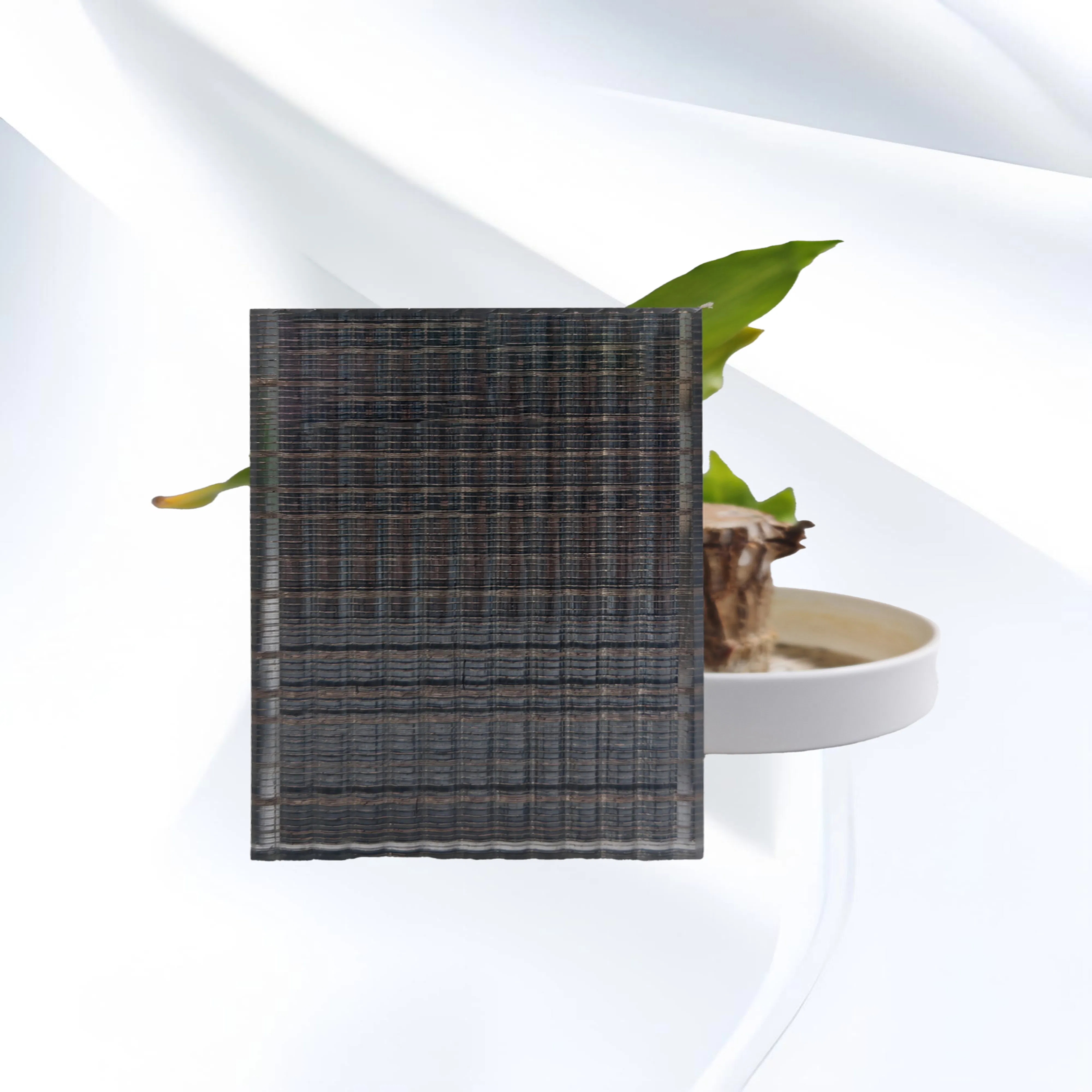 Innovative Laminated Glass Panels with Decorative Fabric for Spaces