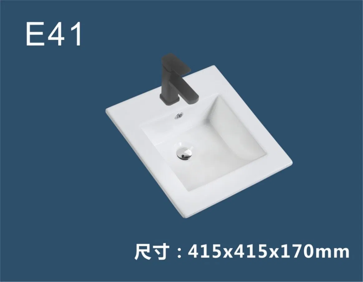 New Design Rectangular Easy to Clean Ceramic Wash Basin