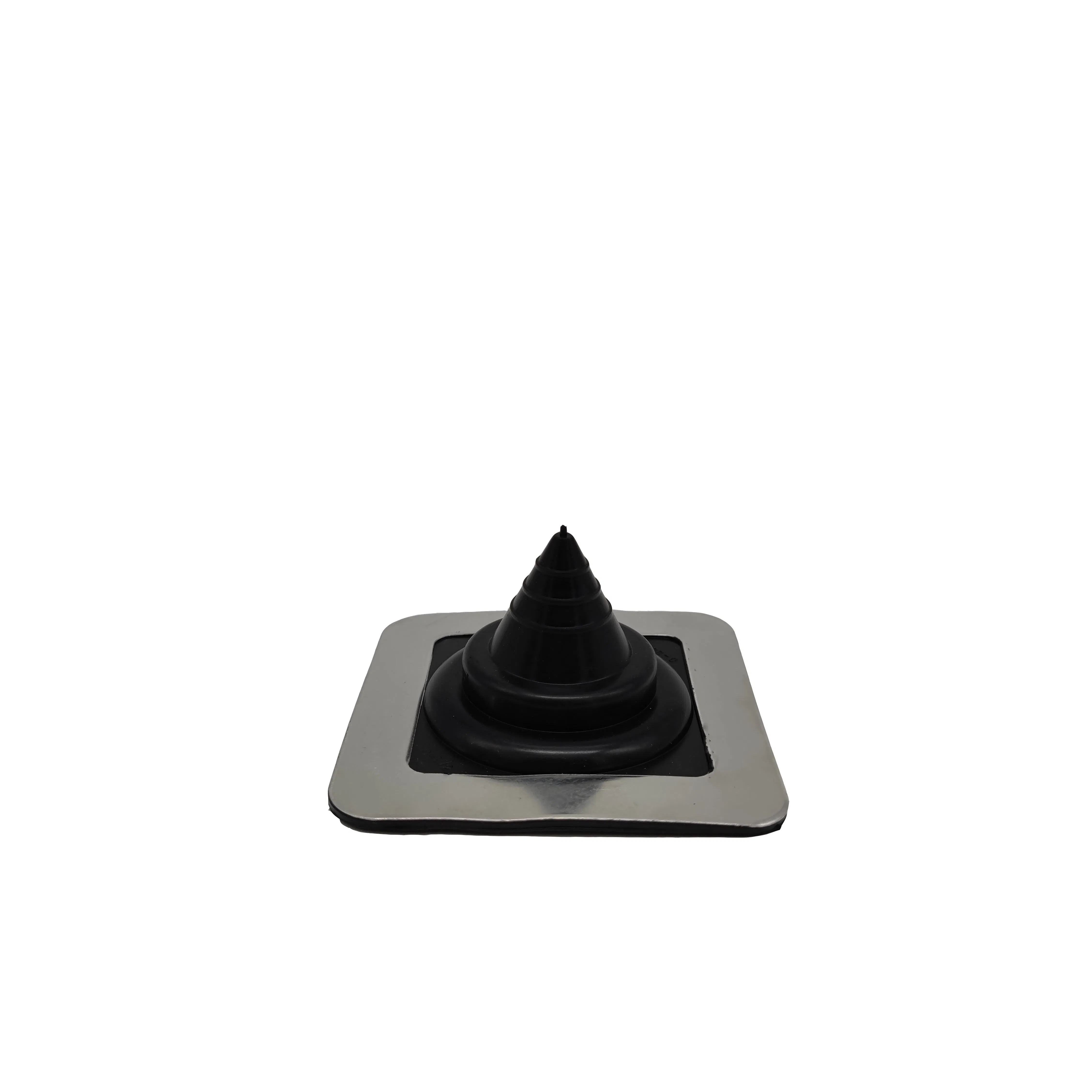 Small Square Base EPDM/Silicone Rubber Pipe Boot for Dust-Proof