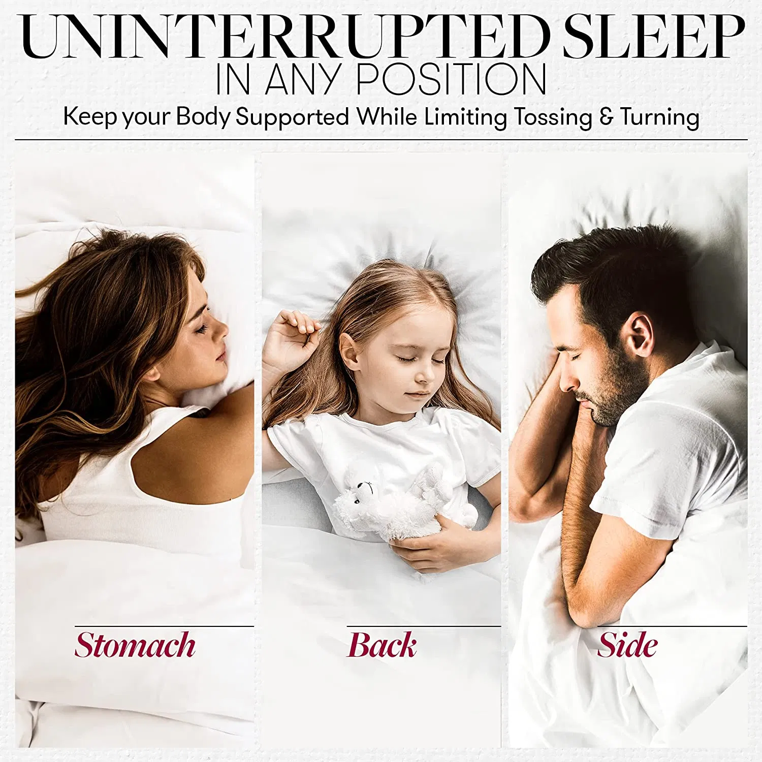 Hotel Collection Bed Cooling Luxury Pillows for Sleeping