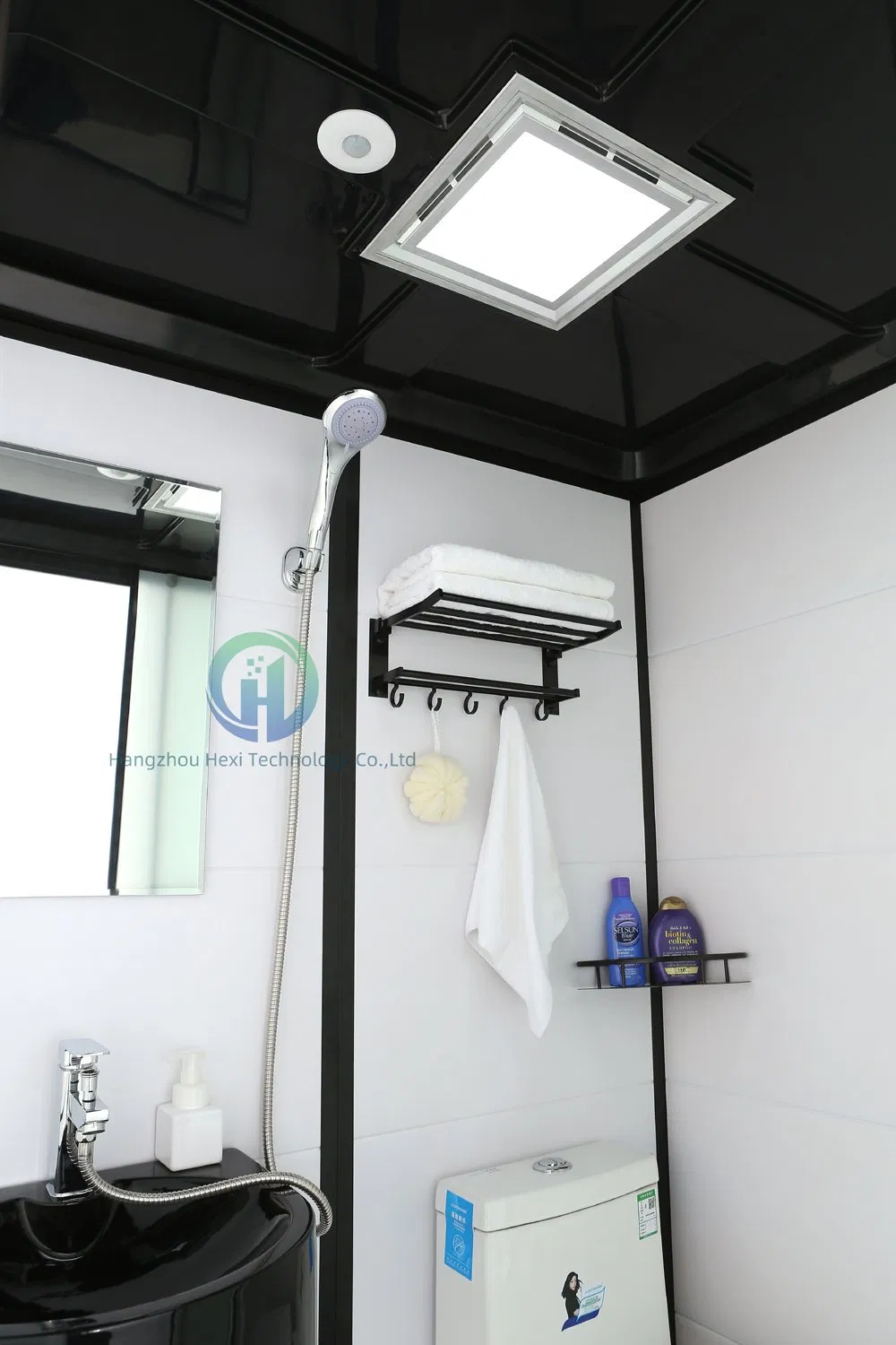 New Prefab Modular Ready Made Bathroom Pods Portable Toilet Shower Cabin