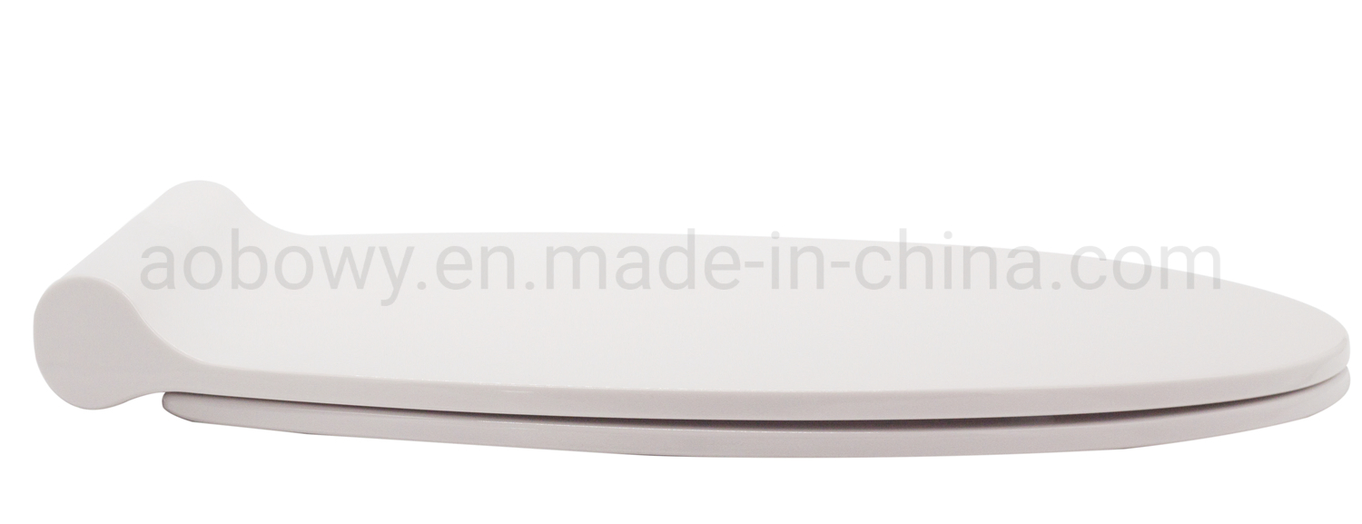 Best Price Wc White Elongated Soft Close Toilet Bowl Seat Covers with High Quality