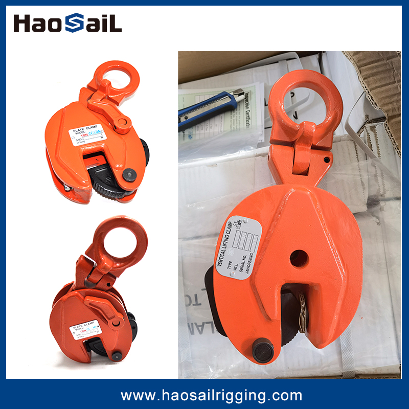 Lifting Equipment Hardware Steel Plate Vertical Plate Clamps
