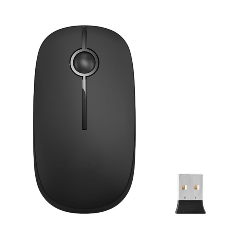 Promotional Comfortable Smooth Ultra-Thin Design USB Receiver Wireless Mouse
