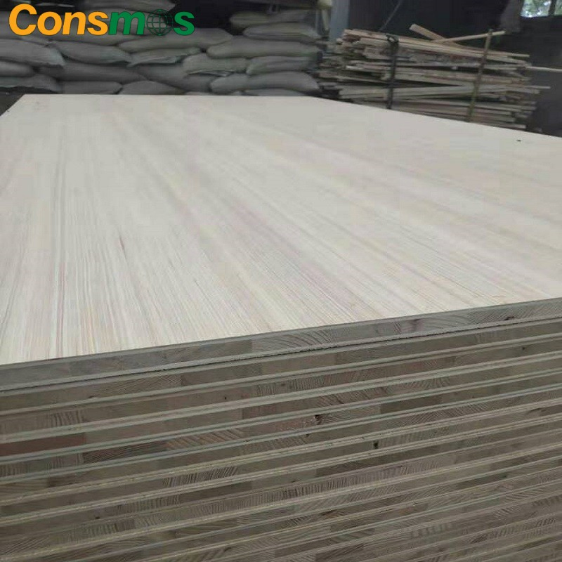 1220mmx2440mm Wood Grain Melamine Blockboard Commercial Veneer Melamine Faced Blockboard/Block Board