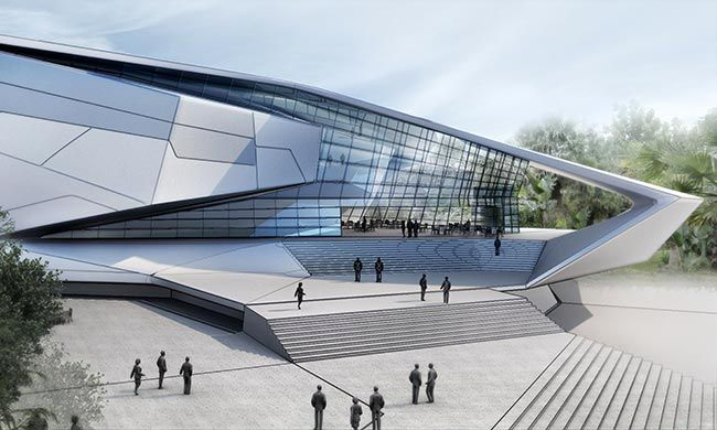 Hot Selling Aluminum Wall Panel Used for Office Building