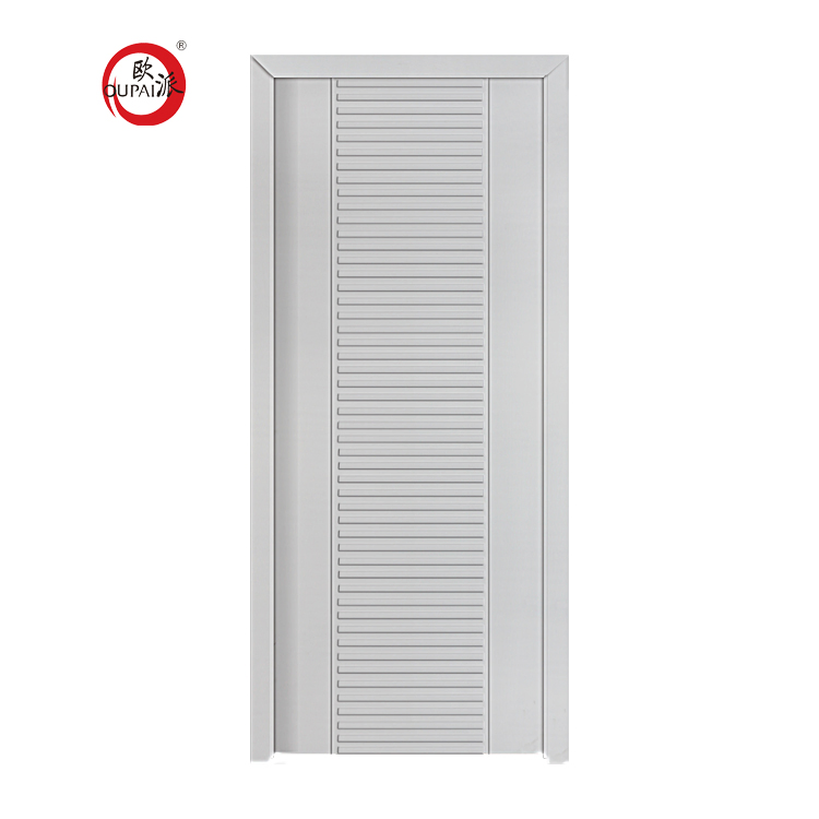 New Coming Smooth Uneven Translucent Glass Bar MDF Waterproof Swing Door Sound