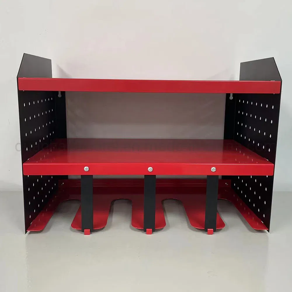 Heavy Duty Metal Tool Shelf Power Tool Organizer for Garage Workshop Warehouse