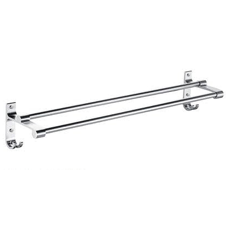 Bathroom Accessories Hotel Towel Bar Wall Mounted SUS304 Stainless Steel Towel Rack