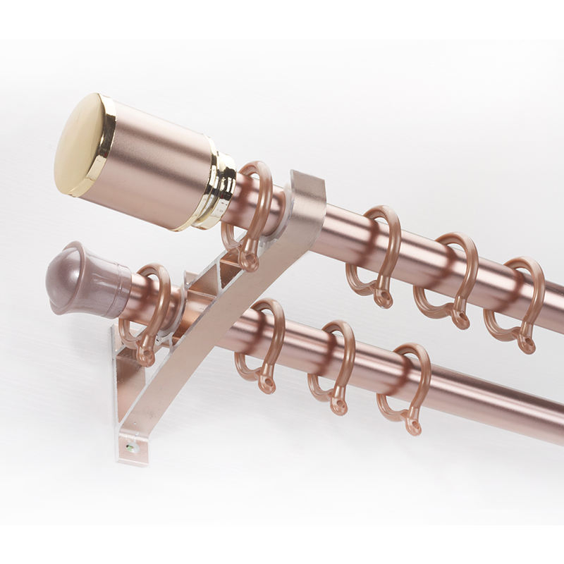 Window Good Quality Aluminum Window Accessories Curtain Poles Double and Curtain Rod Sets Curtain Poles