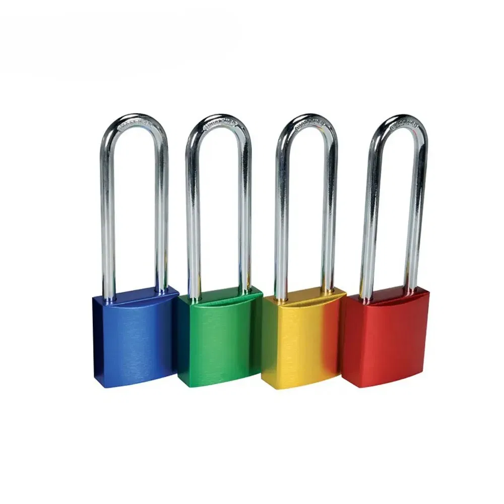China Factory OEM Industrial Waterproof Steel Shackle Aluminum Safety Padlock Lockout