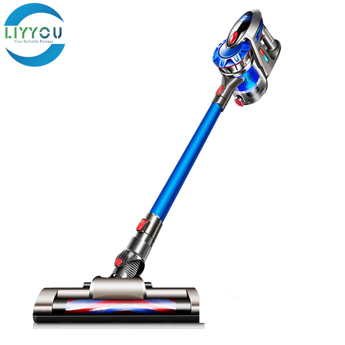 Ly812 Bagless Cylcone Speed Control Cordless Handheld Upright Super Suction Vacuum Cleaner