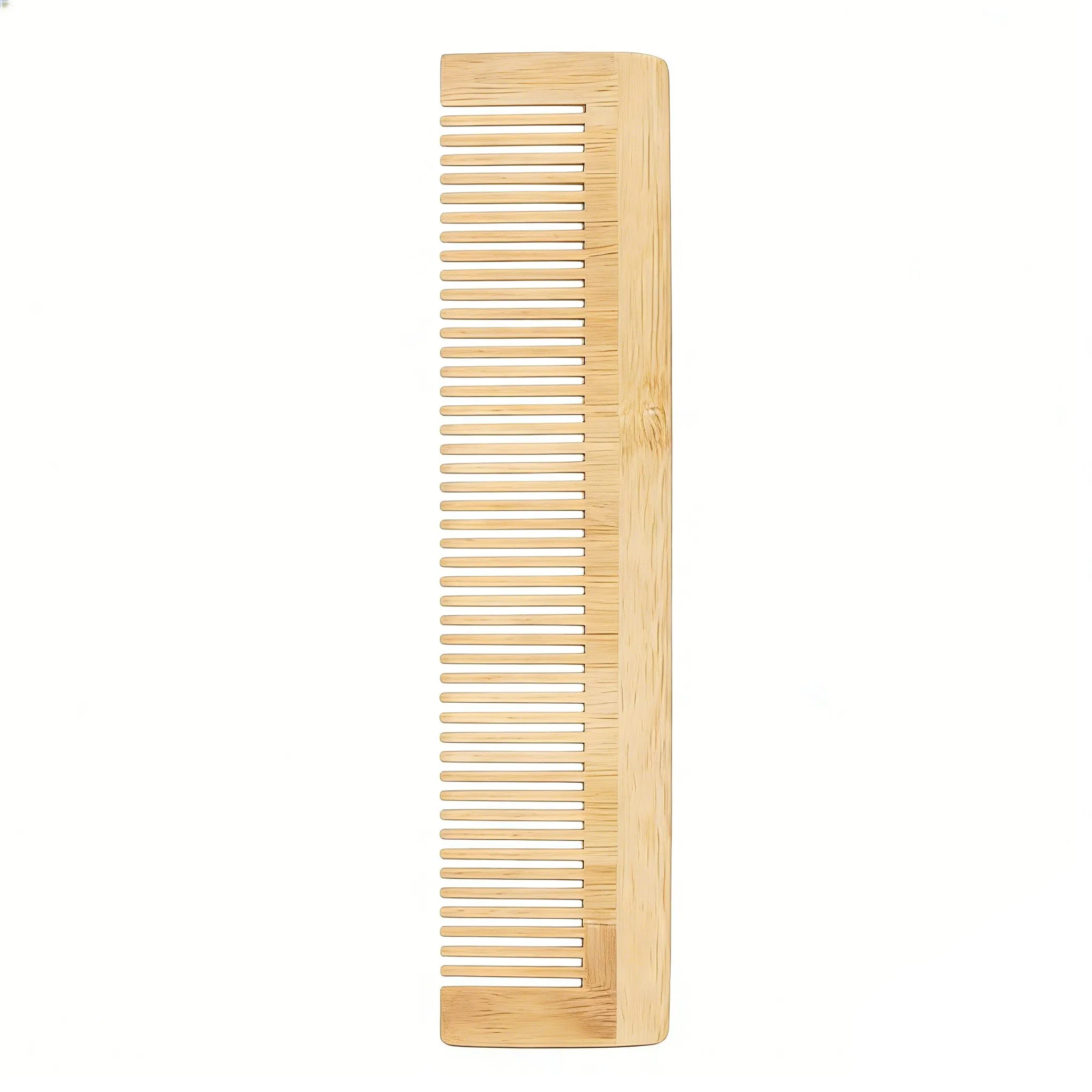 Biodegradable Wood Wheat Straw Starch Comb for Eco-Friendly Hotel Travel Stays