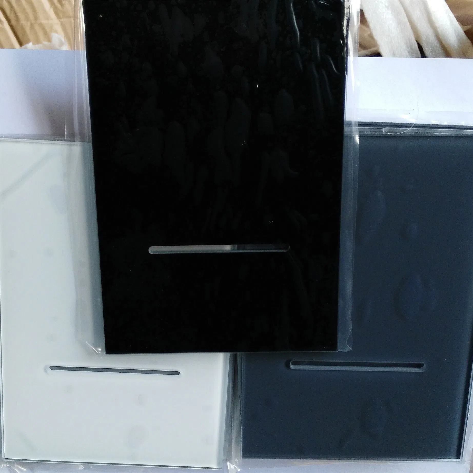 OEM&ODM Offerred High Quality Tempered Ultra Glass Switch Plates