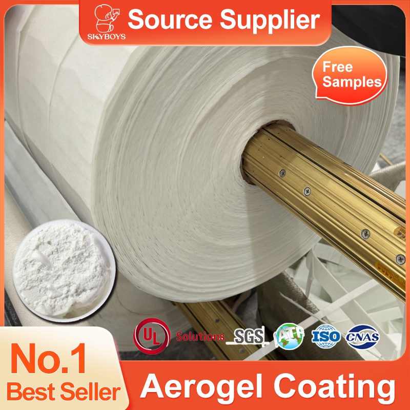 Industrial Thermal Insulation Aerogel Coating High Temperature Resistance Fireproof Aerogel Coating for Aerospace Insulation