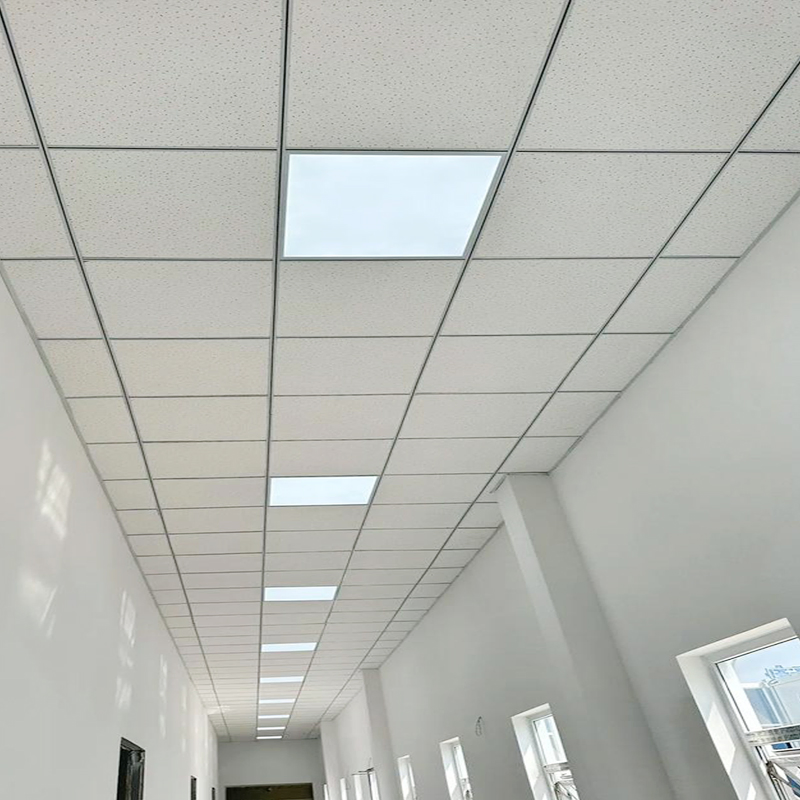 New Design Hospital Acoustic Fireproof Moisture-Proof Panel Mineral Fiber Ceiling Tile