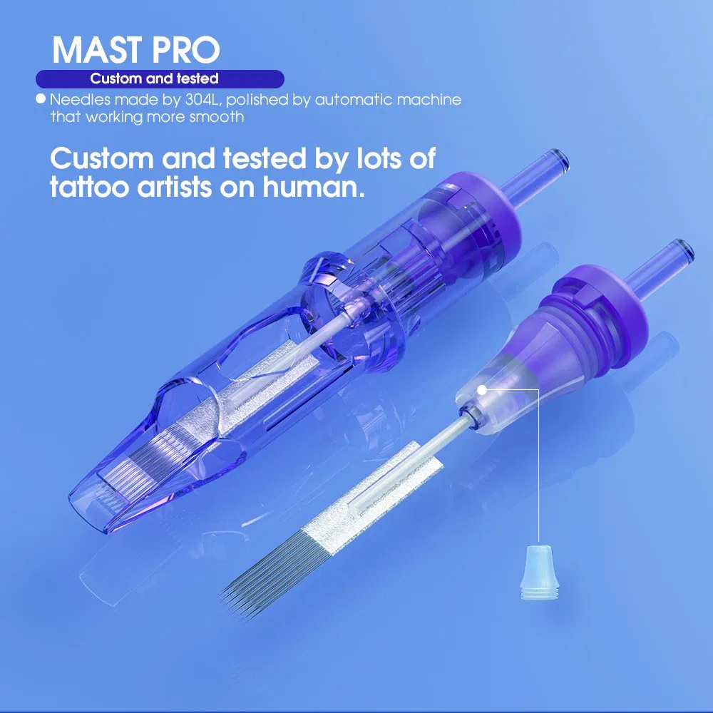 Mast Dragonhawk Premium Quality Disposable 0.35mm Rlb Tattoo Cartridge Tattoo Needle