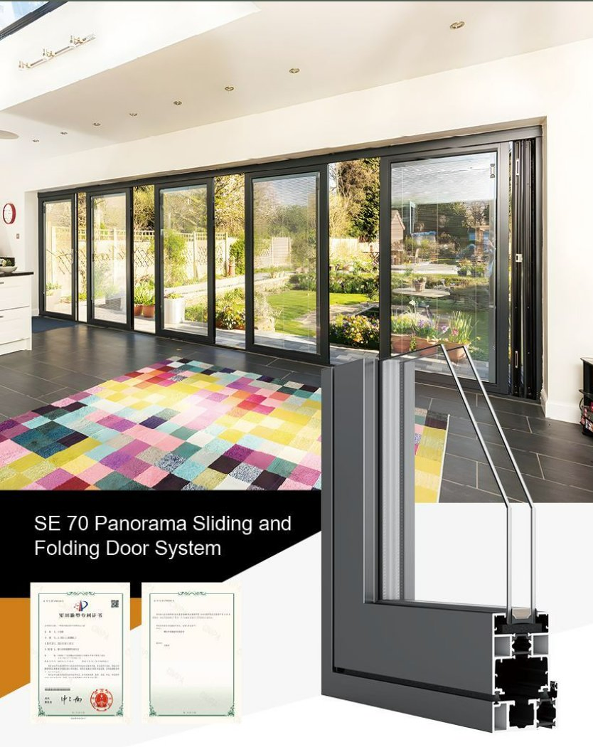 Se 70 Panorama Sliding and Folding Door
